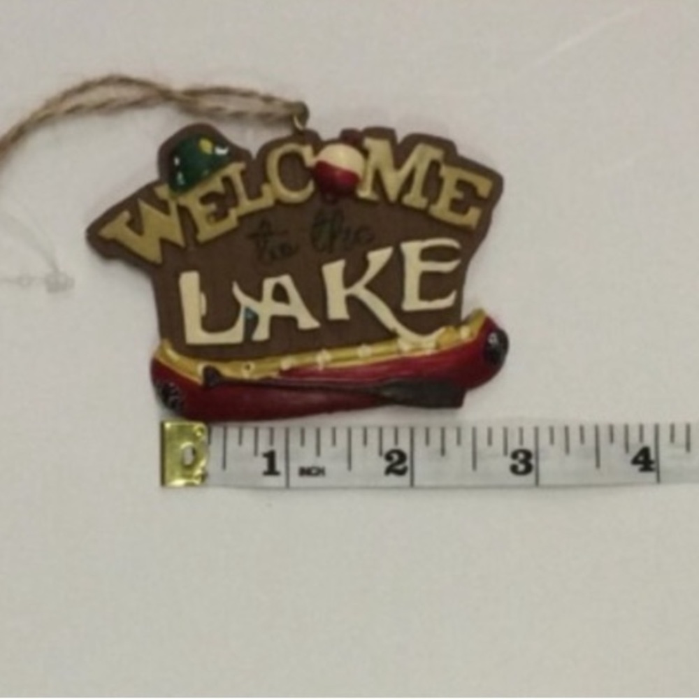 Welcome To The Lake WALL ART And MAGNET DECOR - Picture 2 of 9